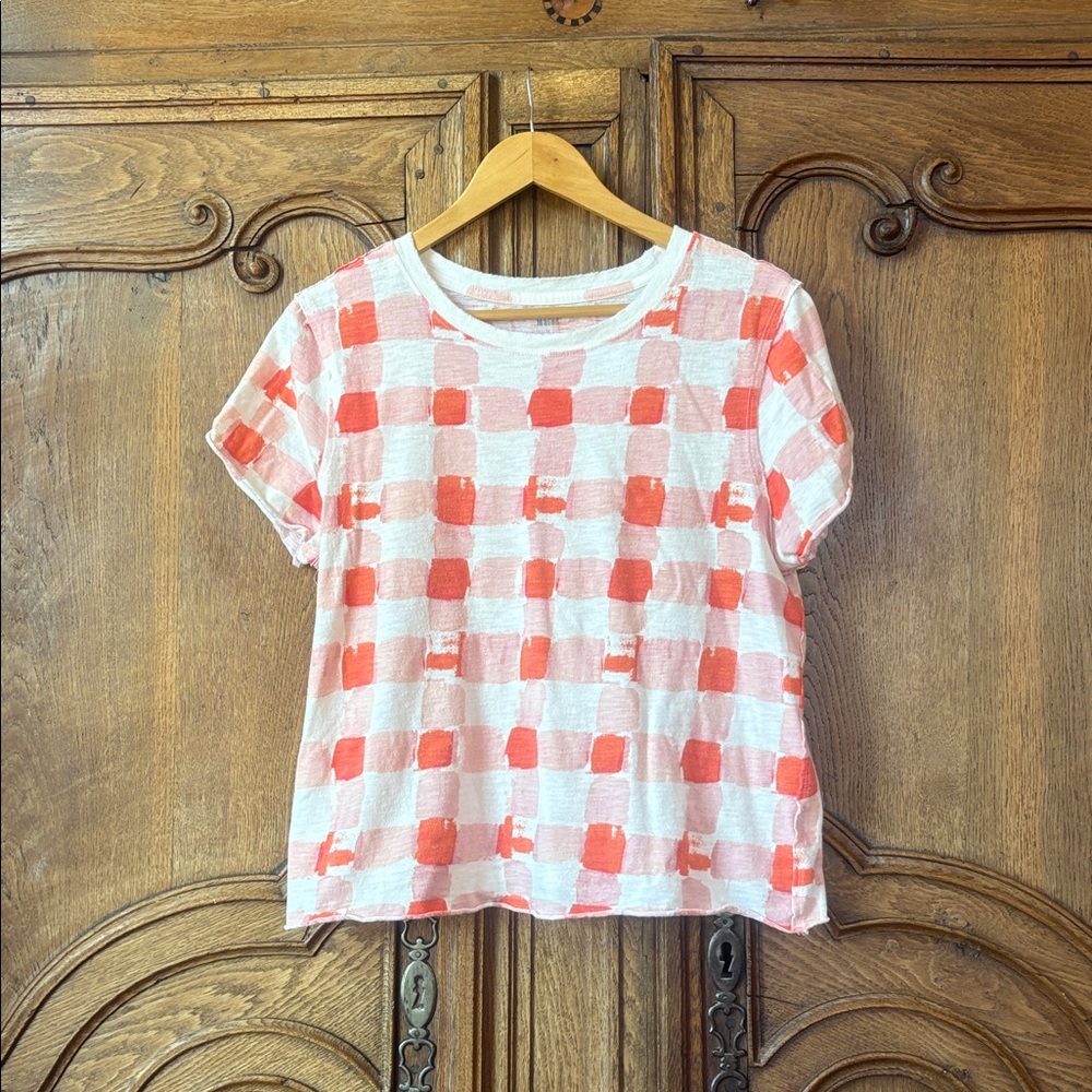 ANTHROPOLOGIE MAEVE Picnic Graphic Tee - Picture 4 of 11